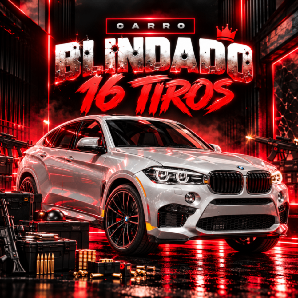 BMW X6M 2016 BLINDADO
